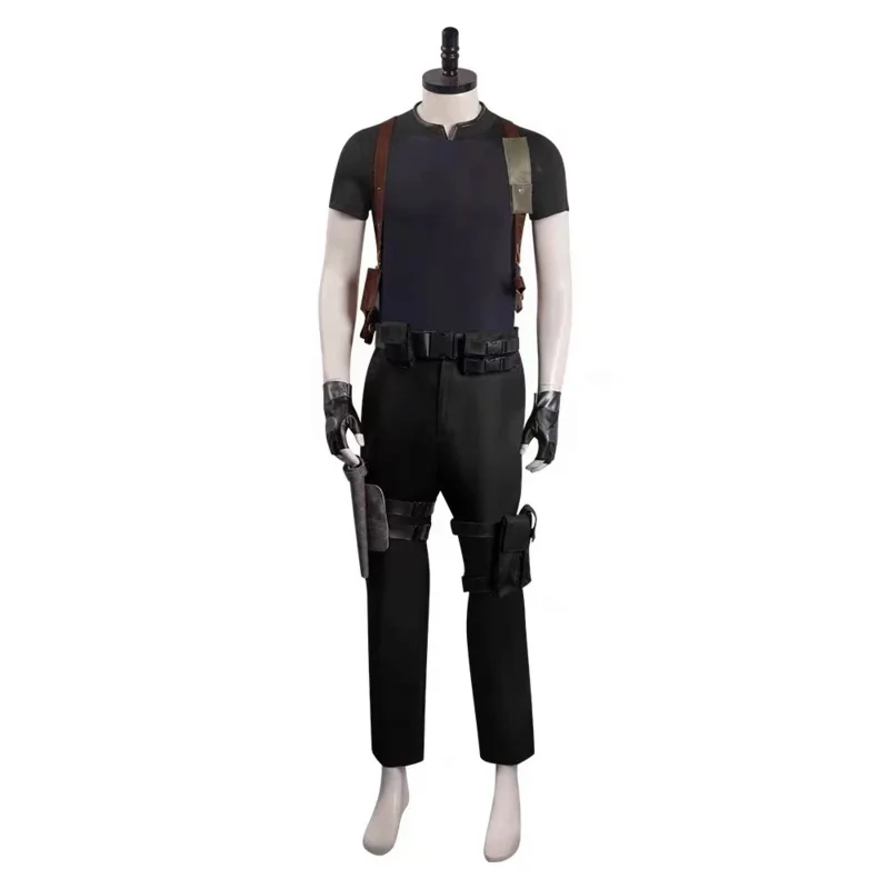 Leon Cosplay Men Costume Game Resident 4 Agent Roleplay Fantasia Outfits Man Halloween Carnival Party Clothes For Male Disguise
Leon Cosplay Men Costume Game Resident 4 Agent Roleplay Fantasia Outfits Man Halloween Carnival Party Clothes For Male Disguise