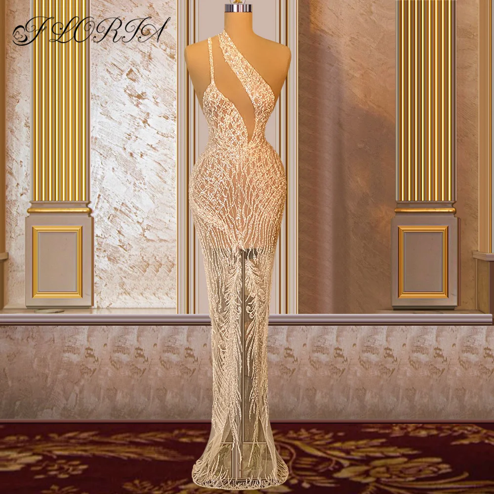 Sleeveless Major Beading Sequins Prom Dress Illusion Mermaid Evening Gowns Shiny Floor Length Formal Party Dresses Robe de soire
Sleeveless Major Beading Sequins Prom Dress Illusion Mermaid Evening Gowns Shiny Floor Length Formal Party Dresses Robe de soire