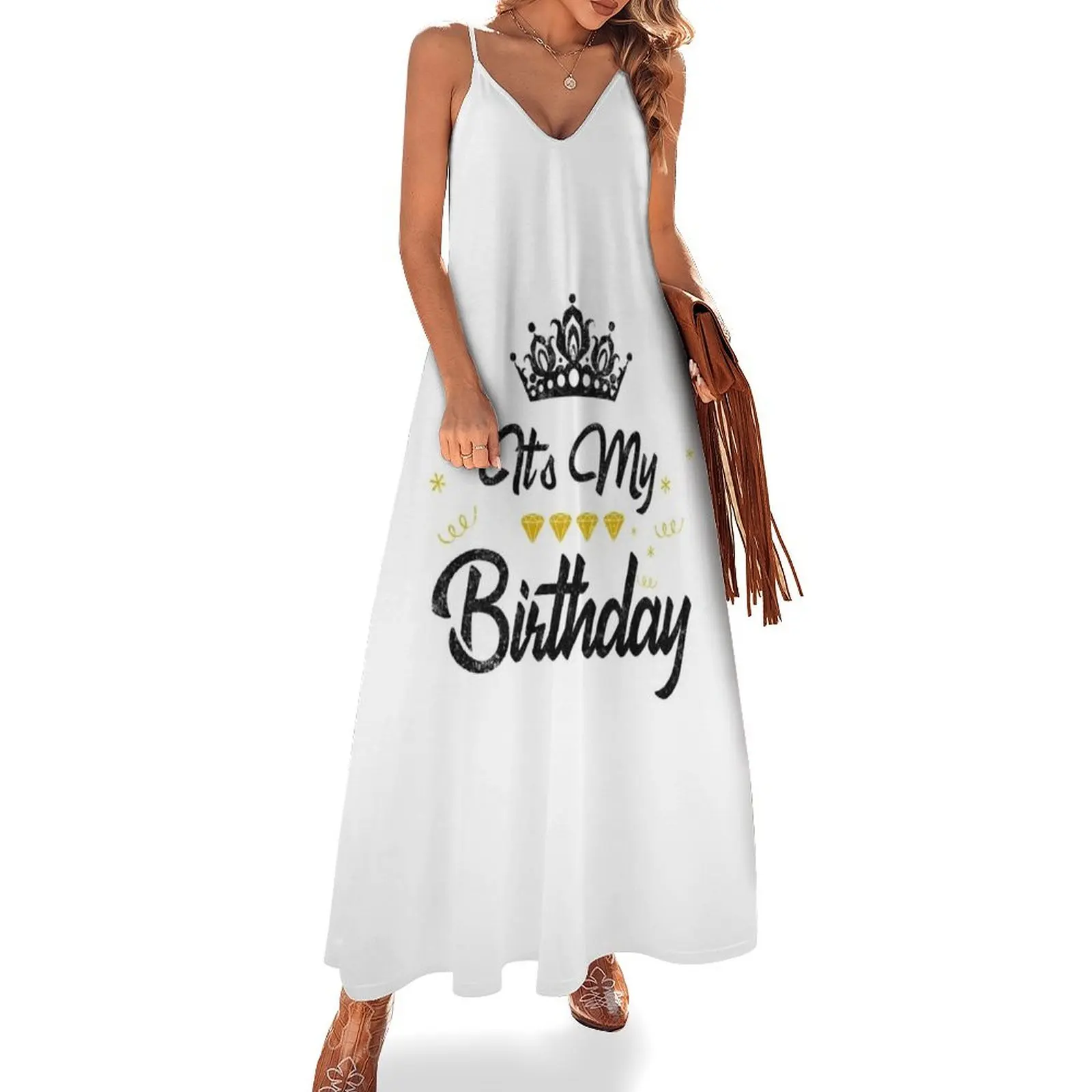 It's My Birthday Shirt Happy Birthday Sleeveless Dress long sleeve dresses dress korean style Long dresses
It's My Birthday Shirt Happy Birthday Sleeveless Dress long sleeve dresses dress korean style Long dresses