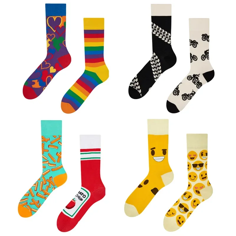 New Design Creative Irregular AB Style Unisex Socks for Men Women Cotton Funny Crew Socks Street Fashion Socks Gift Wholesale
New Design Creative Irregular AB Style Unisex Socks for Men Women Cotton Funny Crew Socks Street Fashion Socks Gift Wholesale