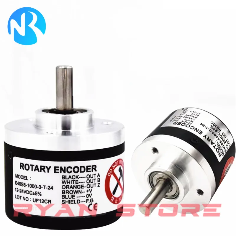 

1PCS Rotary Encoder E40S8 E50S8 10 20 30 50 60 100 200 360 400 500 600 1000 1024 1200 2048 3600 3-T-24 3-N-24 6-L-5 3-V-24