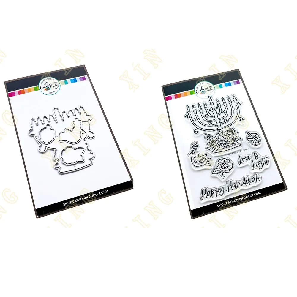 New Arrival Love & Light Clear Stamps and Metal Cutting Dies Sets for DIY Craft Making Greeting Card Scrapbooking Decoration
New Arrival Love & Light Clear Stamps and Metal Cutting Dies Sets for DIY Craft Making Greeting Card Scrapbooking Decoration
