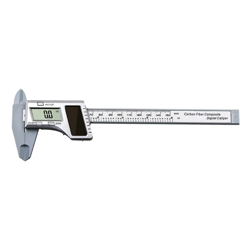 Digital Caliper Solar Charging 0-150mm / 0-6" MM Inch Conversion Depth Gauge 85WC
Digital Caliper Solar Charging 0-150mm / 0-6" MM Inch Conversion Depth Gauge 85WC