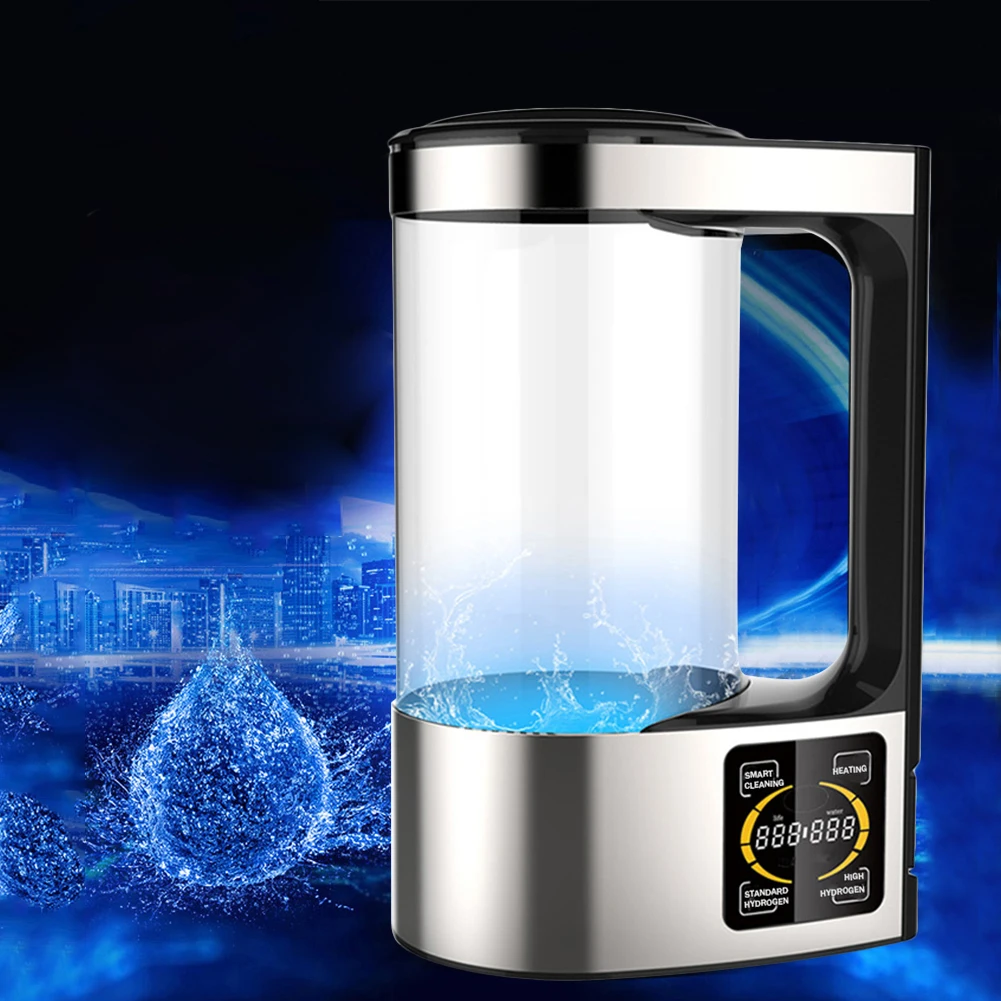 V8 Hydrogen Water Ionizer Machine Constant Temperature 2000ML Hydrogen Water Pitcher Maker Machine Anti Aging for Family Use
V8 Hydrogen Water Ionizer Machine Constant Temperature 2000ML Hydrogen Water Pitcher Maker Machine Anti Aging for Family Use