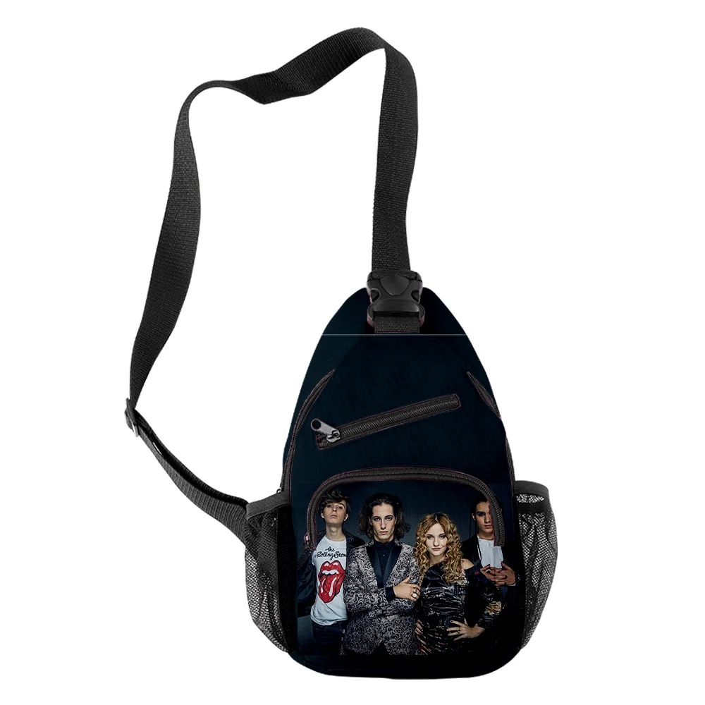 Harajuku Popular Cool Maneskin Crossbody Chest Bags Oxford Waterproof Boys/Girls Sports Travel Bags 3D Print Shoulder Bags
Harajuku Popular Cool Maneskin Crossbody Chest Bags Oxford Waterproof Boys/Girls Sports Travel Bags 3D Print Shoulder Bags