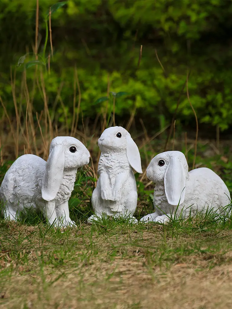 American Lawn Simulation Rabbit Resin Ornaments Home room Desktop Sculpture Crafts Yard Outdoor Garden Accessories Decoration
American Lawn Simulation Rabbit Resin Ornaments Home room Desktop Sculpture Crafts Yard Outdoor Garden Accessories Decoration