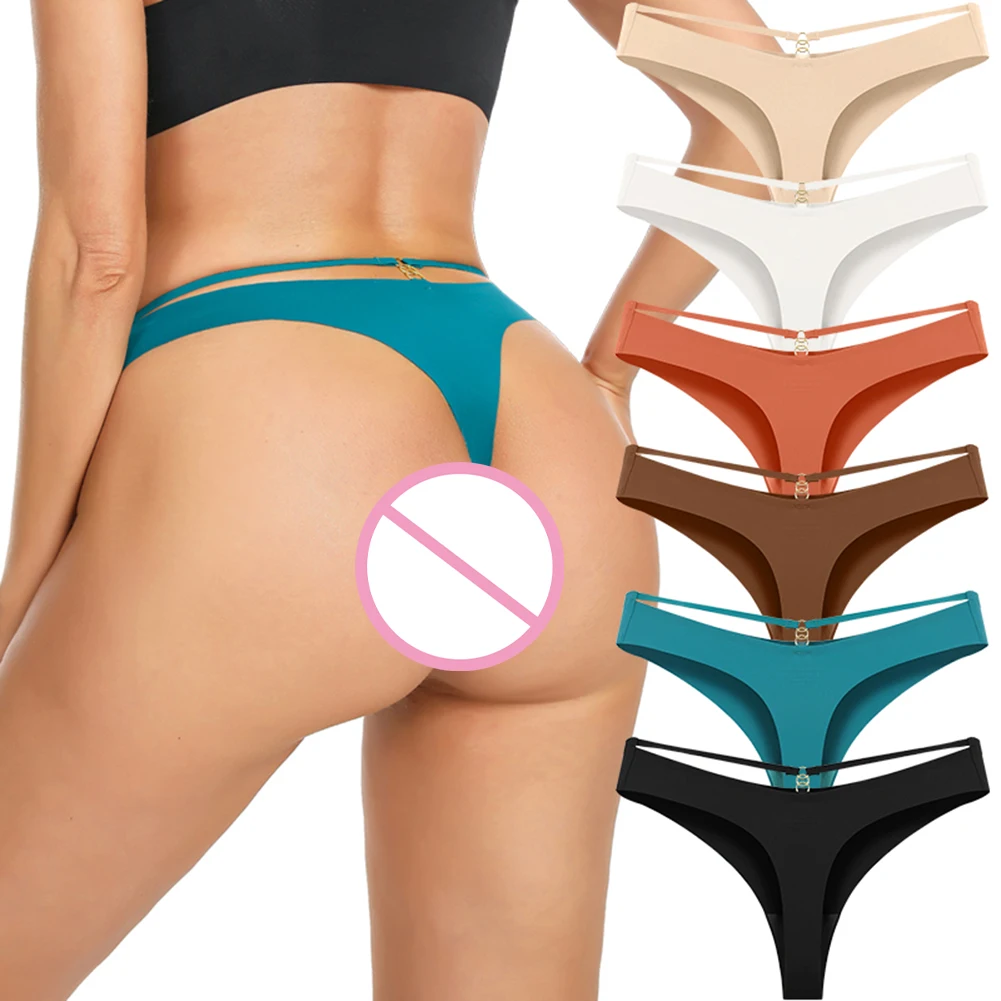 Seamless Women's Panties Sexy Fashion Thin Belt Three-ring Buckle Yoga T-pants Underwear Female Thong Lady Lingerine Outfit
Seamless Women's Panties Sexy Fashion Thin Belt Three-ring Buckle Yoga T-pants Underwear Female Thong Lady Lingerine Outfit