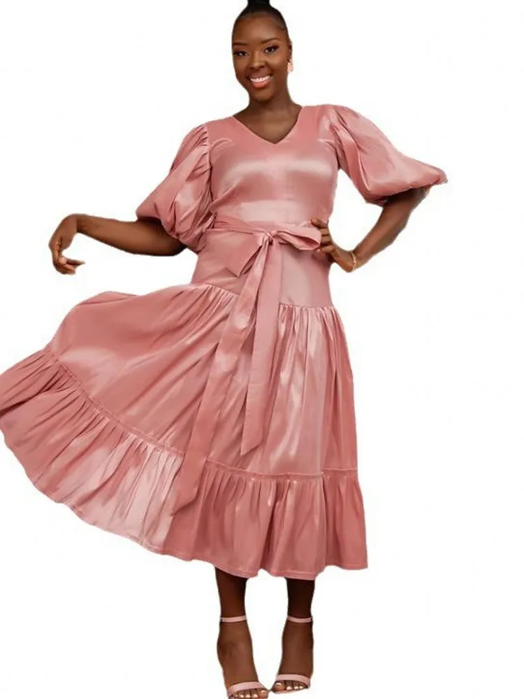 African Dresses For Women New African Clothes Dashiki Pink Ankara Dresses Bazin Traditional Robe Africa Long Dress 2023 Summer
African Dresses For Women New African Clothes Dashiki Pink Ankara Dresses Bazin Traditional Robe Africa Long Dress 2023 Summer