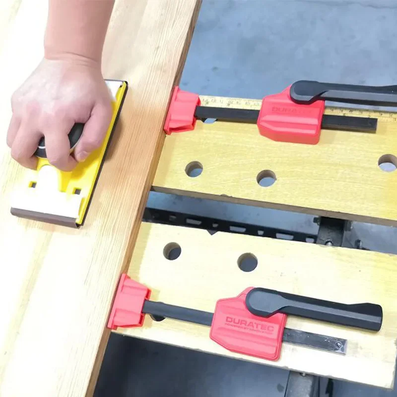 New Woodworking Desktop Clamp Plastic Woodworking Workbench Auxiliary Clamp Limit Block Hole Diameter 20mm Manual Clip Tools DIY
New Woodworking Desktop Clamp Plastic Woodworking Workbench Auxiliary Clamp Limit Block Hole Diameter 20mm Manual Clip Tools DIY