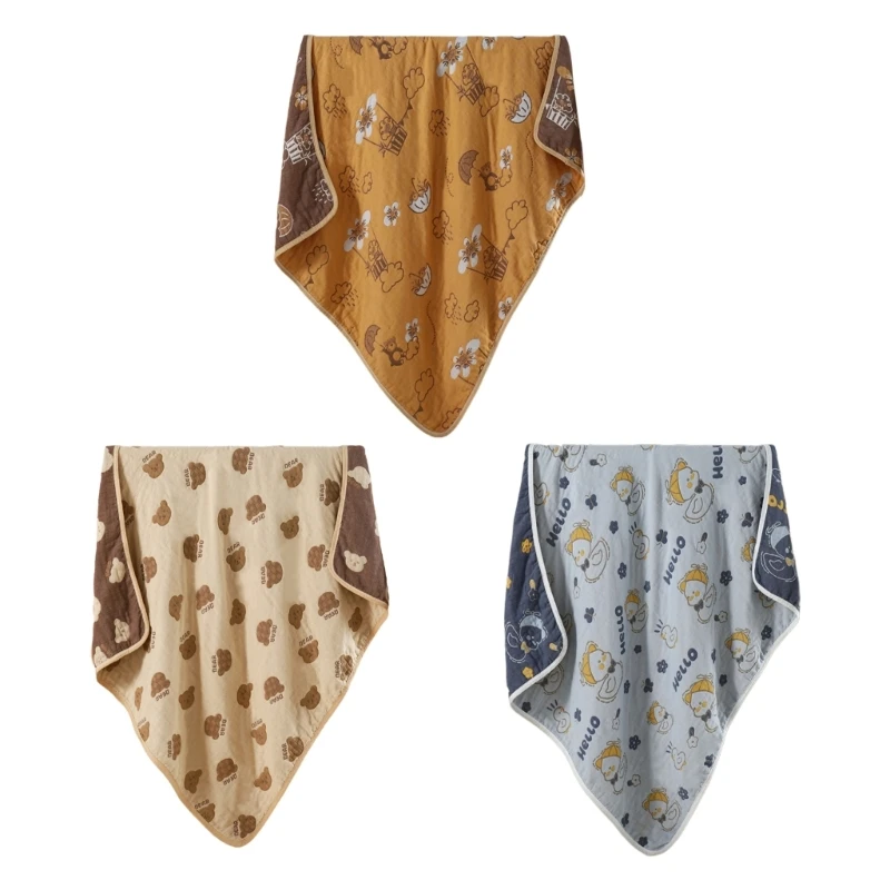Baby Blanket Skin-Friendly Bath Towel Non-fluorescent Agent Muslin Swaddles Wrap Cloth for Newborns and Toddlers
Baby Blanket Skin-Friendly Bath Towel Non-fluorescent Agent Muslin Swaddles Wrap Cloth for Newborns and Toddlers
