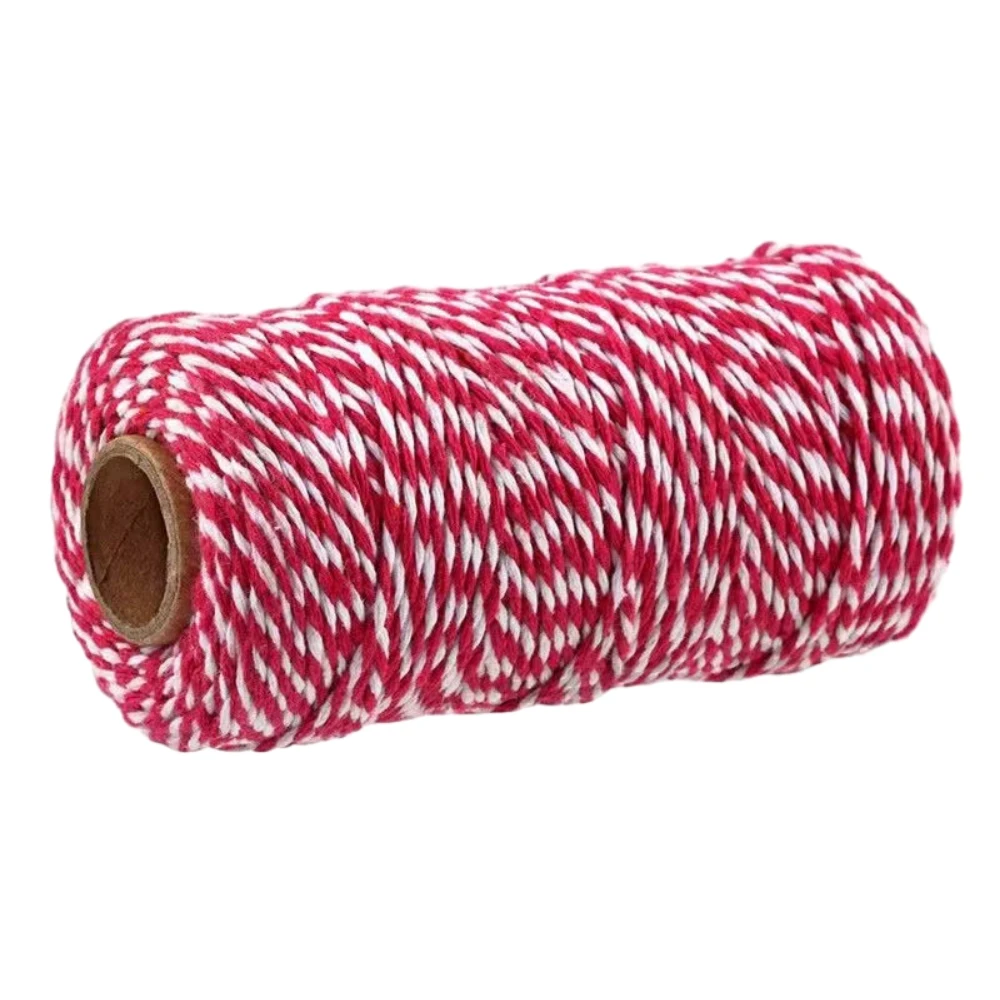 328ft 2mm Natural Cotton Rope Colorful Twisted String Cotton Cords Rope For Home Decor Handmade Christmas DIY Gift Wrap Durable
328ft 2mm Natural Cotton Rope Colorful Twisted String Cotton Cords Rope For Home Decor Handmade Christmas DIY Gift Wrap Durable