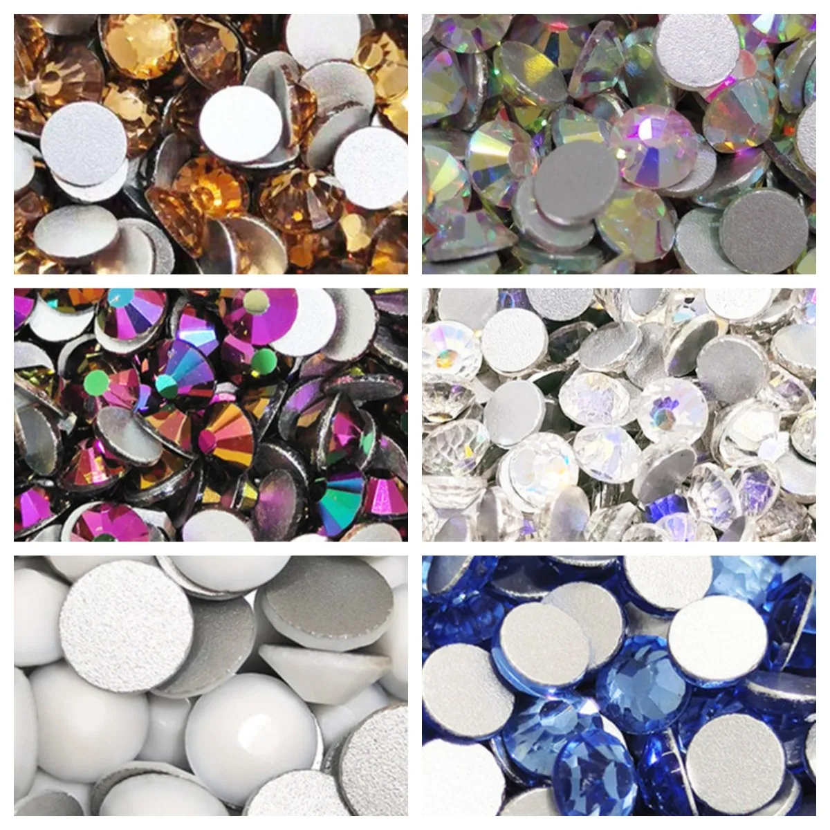 14400Pcs Wholesale Flatback Crystal AB ss3-ss8 Super Bright Glass Rhinestones Non HotFix FlatBack for Nail Art Decoretions
14400Pcs Wholesale Flatback Crystal AB ss3-ss8 Super Bright Glass Rhinestones Non HotFix FlatBack for Nail Art Decoretions