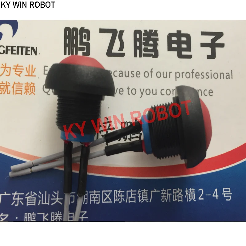 1PCS French APEM ISR3FAD600 sealed waterproof and dusty round self-reset button switch 2 feet with line normally open
1PCS French APEM ISR3FAD600 sealed waterproof and dusty round self-reset button switch 2 feet with line normally open