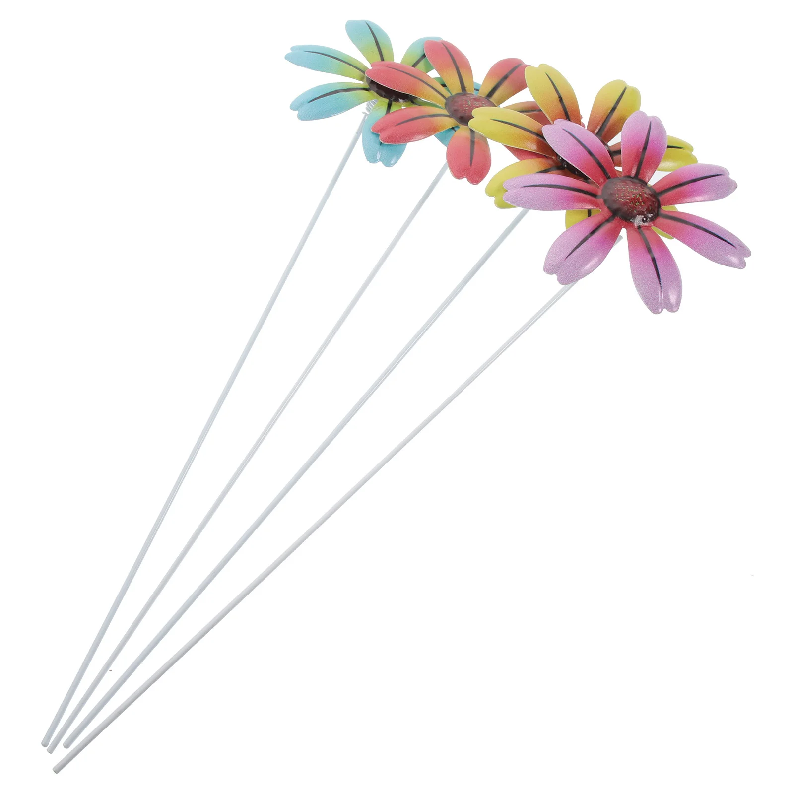 4 Pcs Iron Garden Ornaments Decorative Stakes Plant Spring Decorations Outdoor Metal
4 Pcs Iron Garden Ornaments Decorative Stakes Plant Spring Decorations Outdoor Metal
