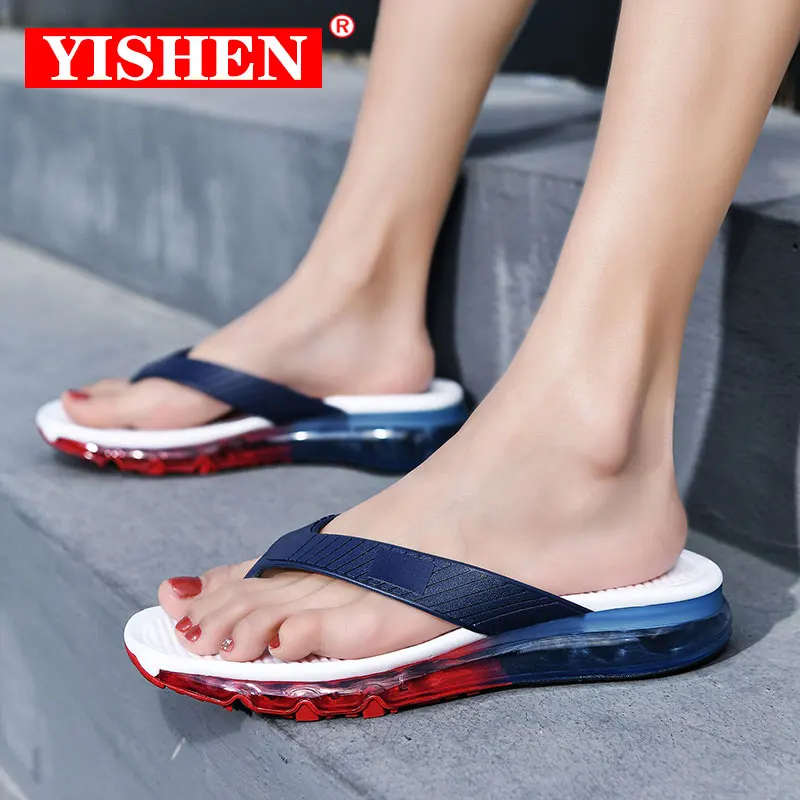 

YISHEN Flip Flops Women High-Quality Full Palm Cushion Shoes Slippers For Ladies Sandals Indoor Outdoor Slides Luxury Clapper