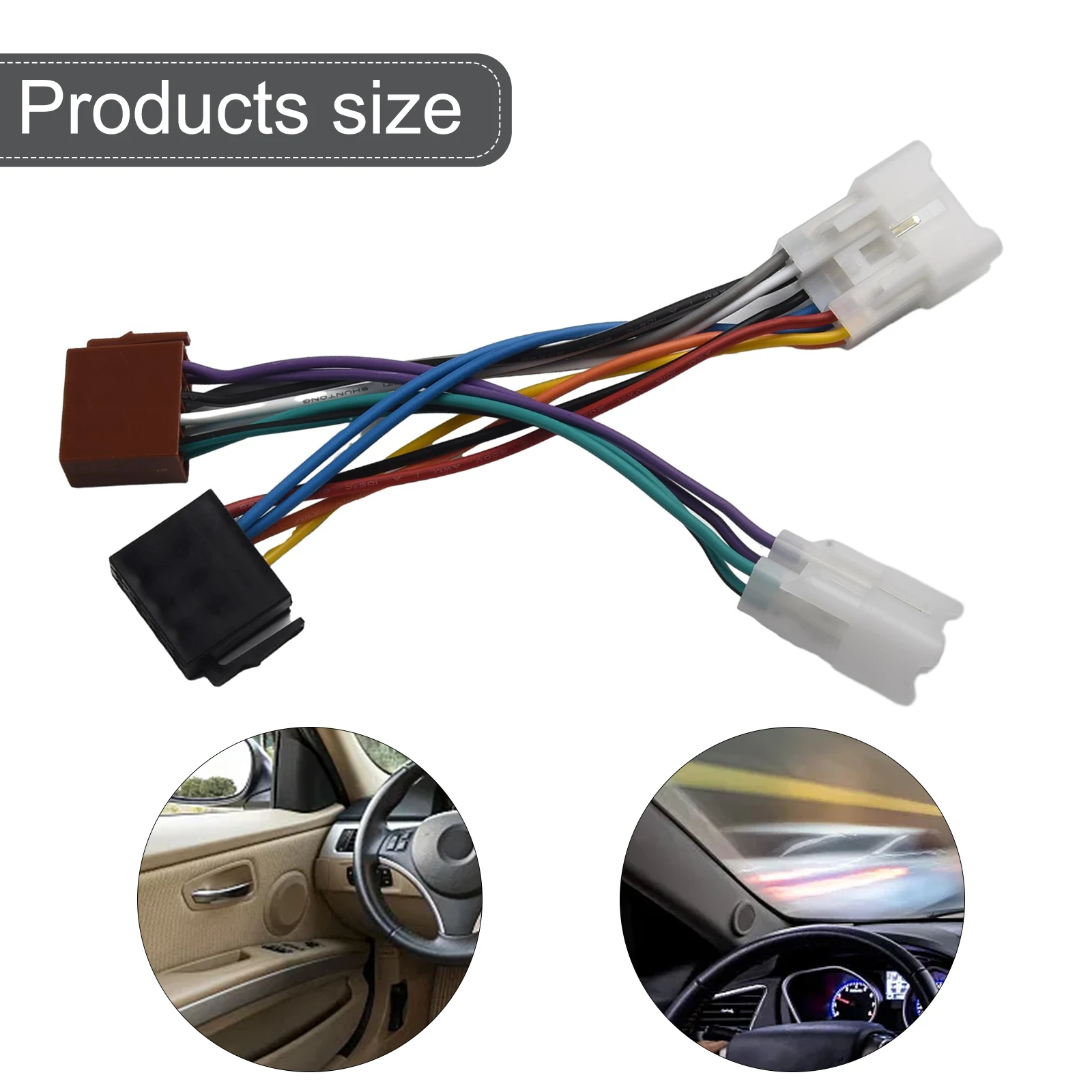 Car ISO Radio Stereo Wiring Harness Cable Adapter Connector Plug For Toyota Male To Wire Harnesses Accessories
Car ISO Radio Stereo Wiring Harness Cable Adapter Connector Plug For Toyota Male To Wire Harnesses Accessories