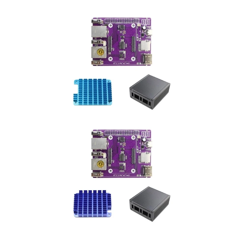 Для вычислительного модуля RPi 4 Плата расширения Плата вычислительного модуля Гигабитная
Для вычислительного модуля RPi 4 Плата расширения Плата вычислительного модуля Гигабитная