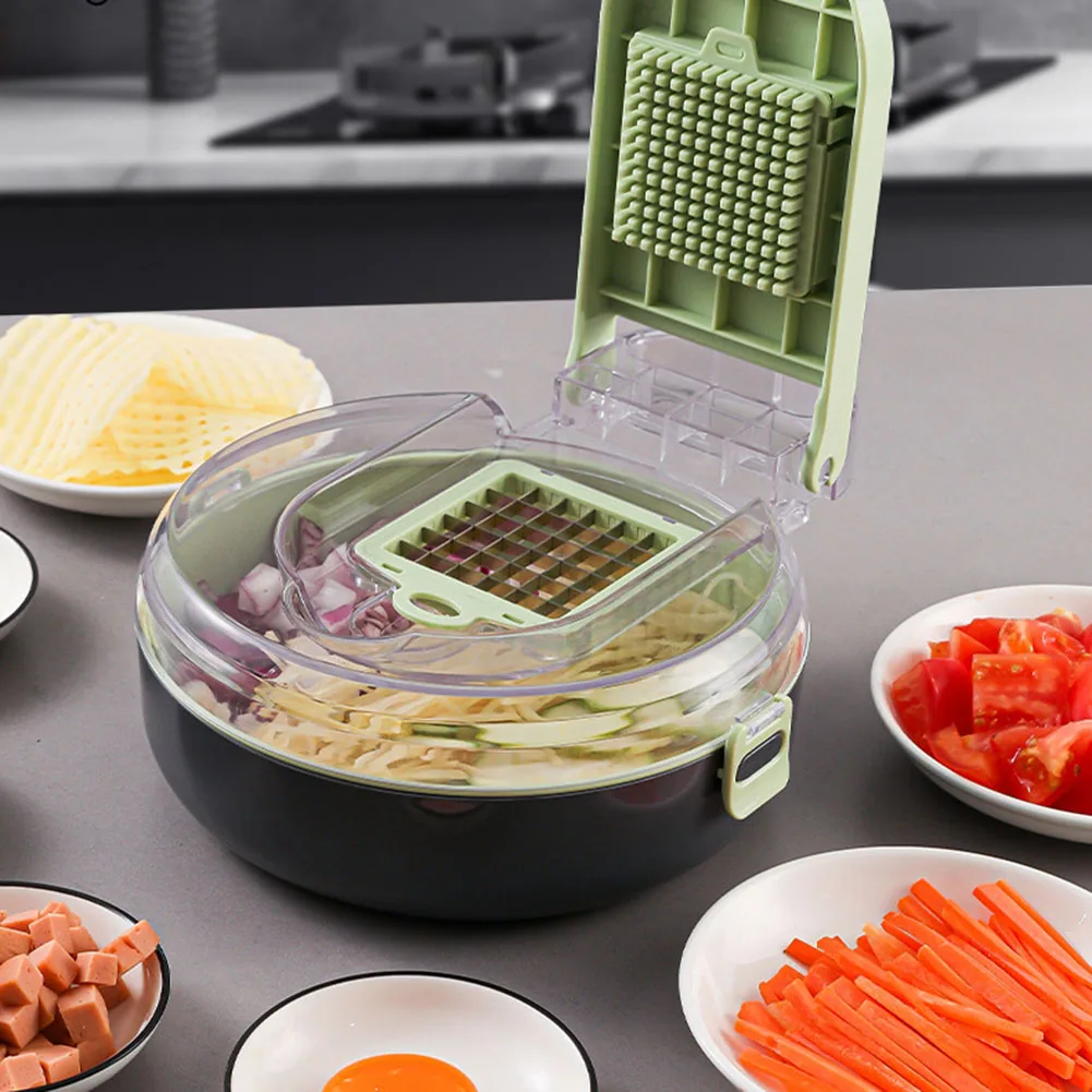 Multifunctional Vegetable SlicerKitchen Vegetable Slicer Potato Slicer French Fries Shredders Maker Peelers Kitchen Gadgets
Multifunctional Vegetable SlicerKitchen Vegetable Slicer Potato Slicer French Fries Shredders Maker Peelers Kitchen Gadgets