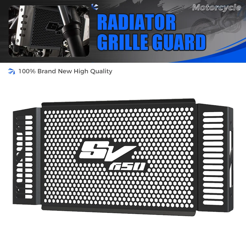 

Motorcycle Radiator Guard Water Tank Protection Frame Grille Grill Cover For Suzuki SV650 S/N SV650N SV650S 1999-2000-2001-2002