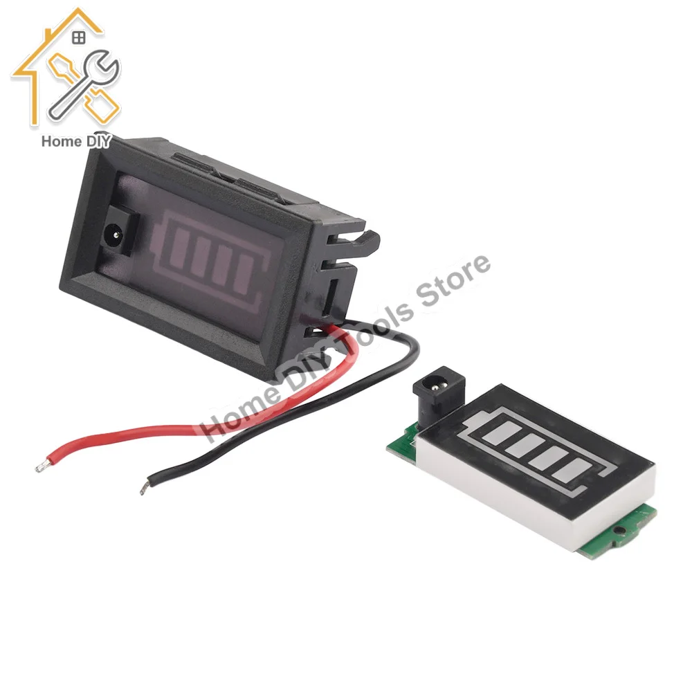 

1S/2S/3S/4S/5S Single 3.7V Lithium Battery Capacity Indicator Module 4.2V Display Electric Vehicle Battery Power Tester Li-ion