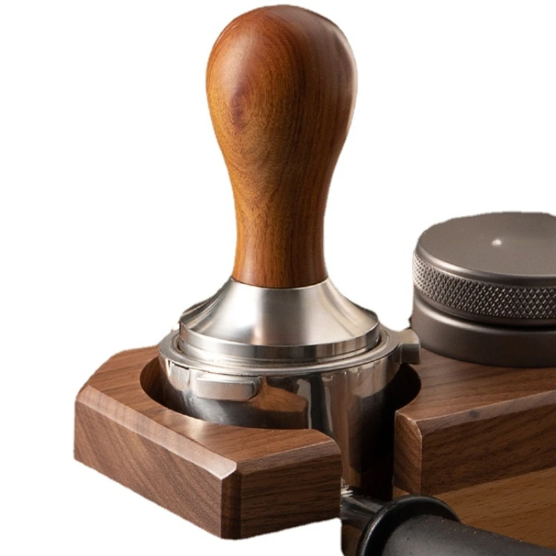 Powder Press 5158mm Coffee Appliance Wooden Handle Tamper Stainless Steel Cloth Powder Device Two-in-One Coffee Appliance
Powder Press 5158mm Coffee Appliance Wooden Handle Tamper Stainless Steel Cloth Powder Device Two-in-One Coffee Appliance
