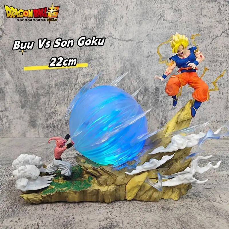 22cm Anime Dragon Ball Z Majin Buu Vs Son Goku Figurine Gk Statue Action Figures Pvc Collection Model Toy For Birthday Gift
22cm Anime Dragon Ball Z Majin Buu Vs Son Goku Figurine Gk Statue Action Figures Pvc Collection Model Toy For Birthday Gift