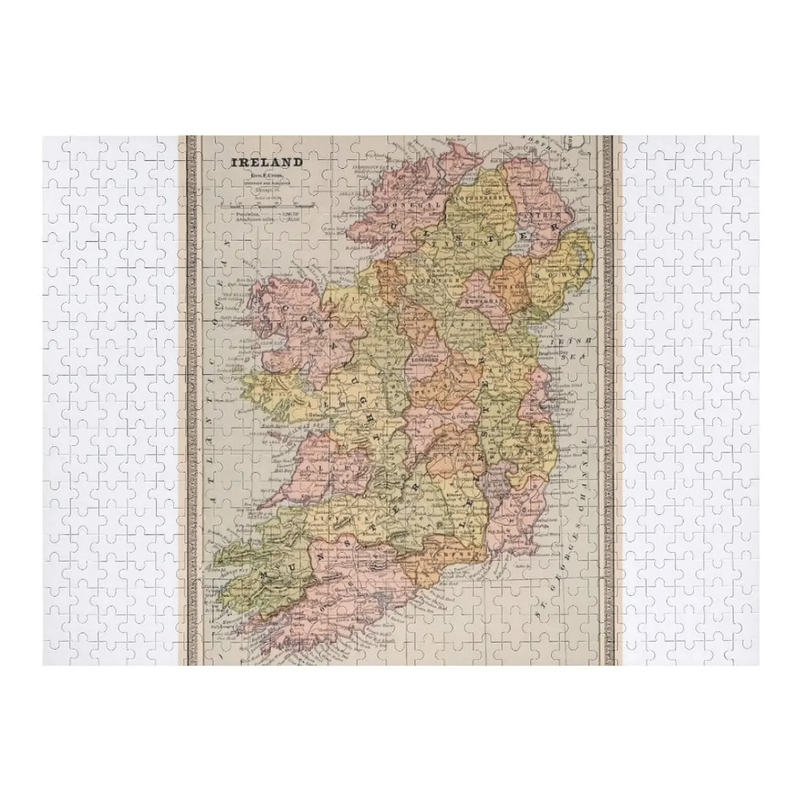 Vintage Map Of Ireland 1883 Jigsaw Puzzle Personalized Baby Object Jigsaw Custom Christmas Toys Name Wooden Toy Puzzle
Vintage Map Of Ireland 1883 Jigsaw Puzzle Personalized Baby Object Jigsaw Custom Christmas Toys Name Wooden Toy Puzzle