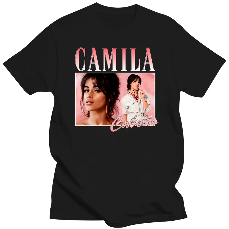 

Men T shirt VINTAGE Camila Cabello T-Shirt Women tshirt