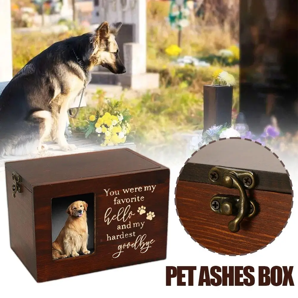 Wood Pet Keepsake Urns Storage Box For Cat Dog Wood Memorial Keepsake Cremation Urns With Photo Frame Anniversary Supplies U1Q5
Wood Pet Keepsake Urns Storage Box For Cat Dog Wood Memorial Keepsake Cremation Urns With Photo Frame Anniversary Supplies U1Q5