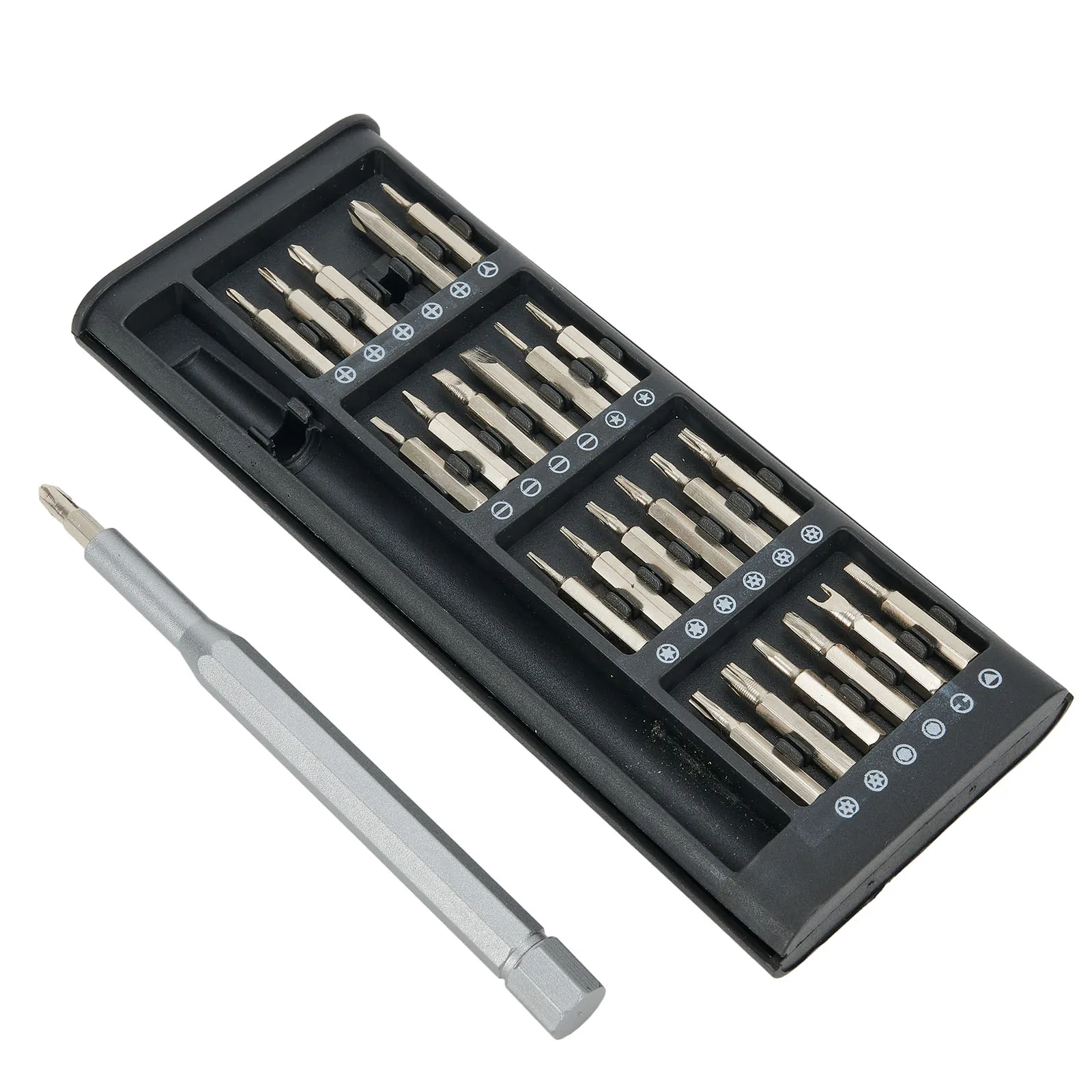 Portable and 25 in 1 Screwdriver Set, Essential Tool Kit for Precision Repairs, Mobile Phone, Eyeglass, and Watch Maintenance
Portable and 25 in 1 Screwdriver Set, Essential Tool Kit for Precision Repairs, Mobile Phone, Eyeglass, and Watch Maintenance