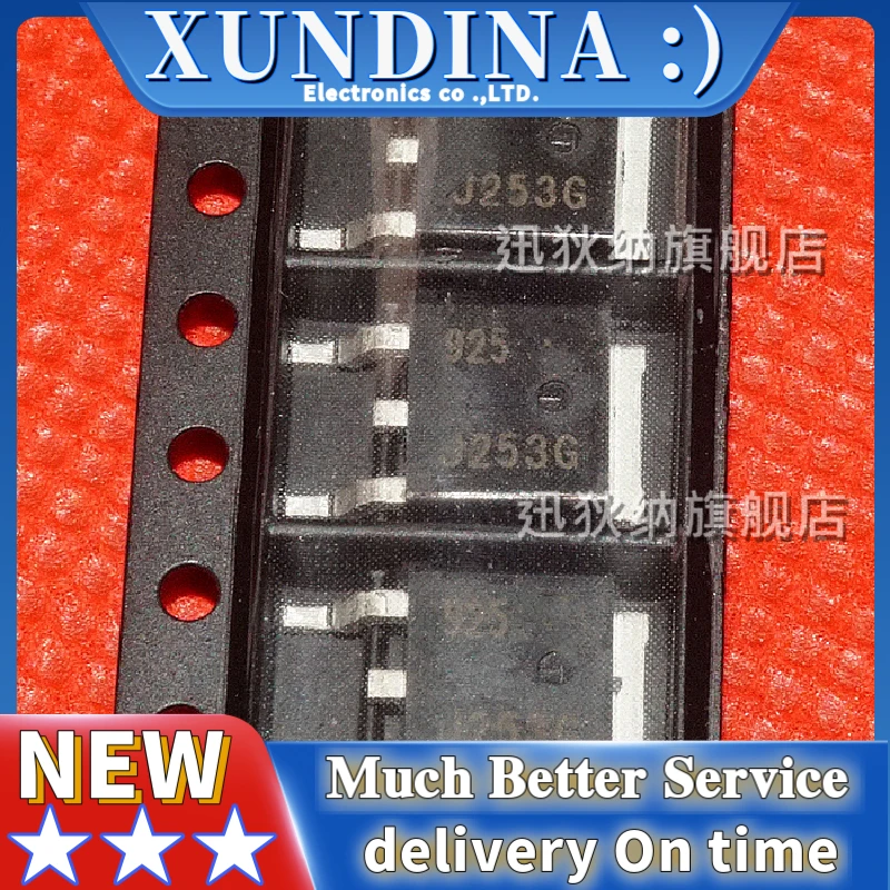 Новая и оригинальная интегральная схема MJD253T4G J253G TO-252, 5 шт. 
Новая и оригинальная интегральная схема MJD253T4G J253G TO-252, 5 шт.