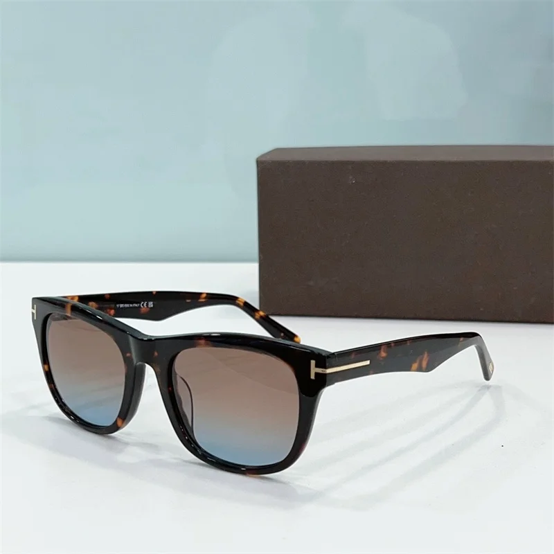 

Retro vintage sunglasses Tom Brand FT1076 Acetate Square Women Fashion Glasses For Sun WIth Original Case