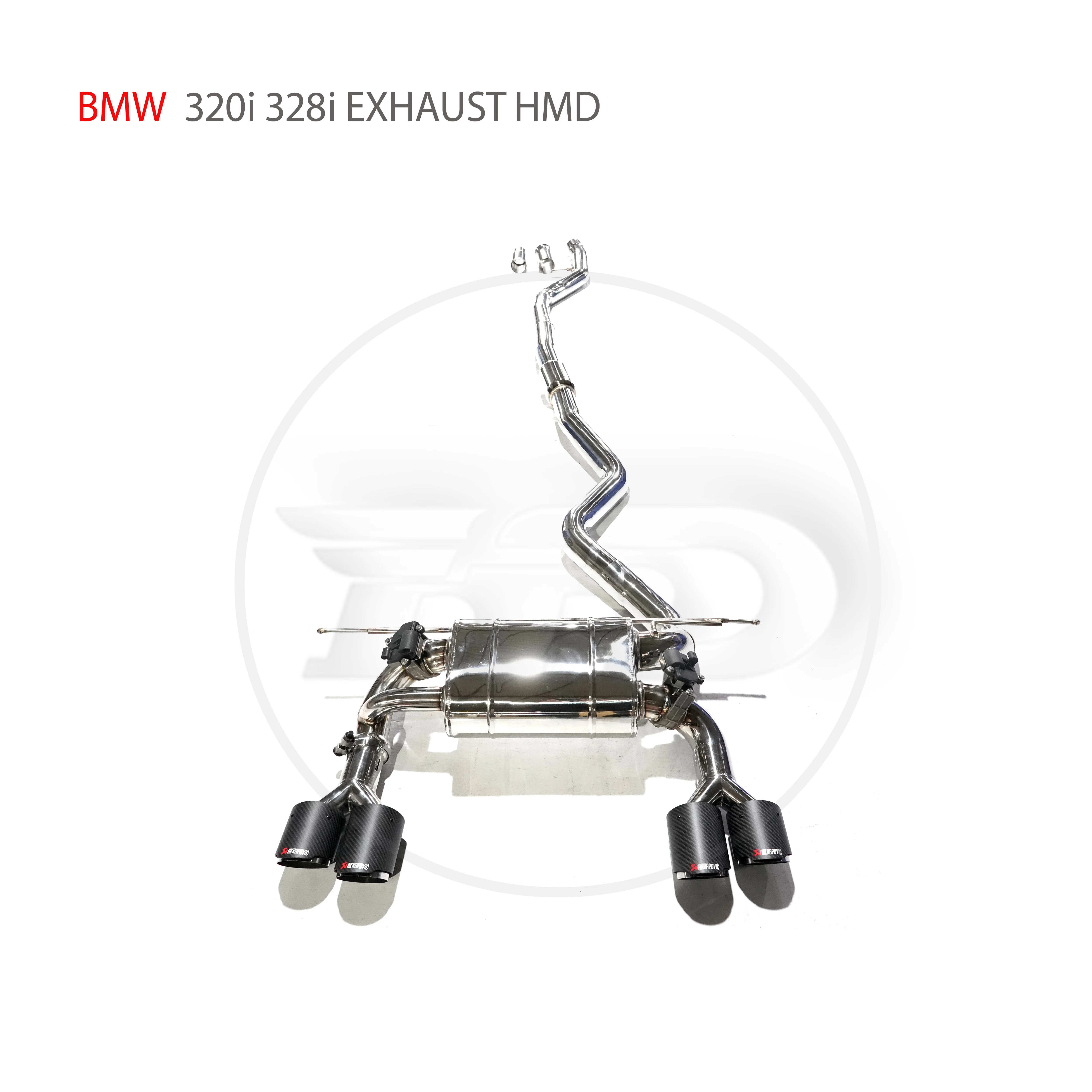 HMD Stainless Steel Exhaust System Catback Is Suitable For BMW 320i 328i Modification Electronic Valve
HMD Stainless Steel Exhaust System Catback Is Suitable For BMW 320i 328i Modification Electronic Valve