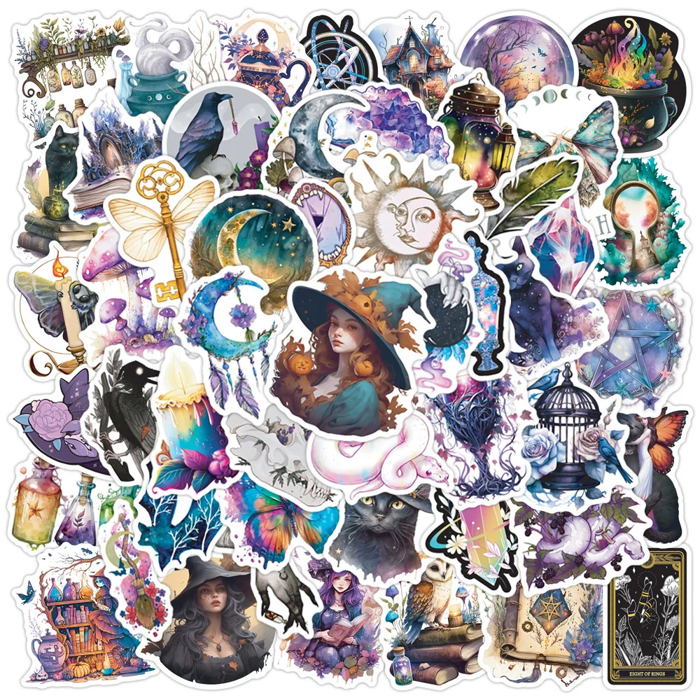 10/30/50PCS New INS Magic Witch Sticker Cartoon Creative Anime Computer Desk Luggage Car Guitar Decoration Waterproof Wholesale
10/30/50PCS New INS Magic Witch Sticker Cartoon Creative Anime Computer Desk Luggage Car Guitar Decoration Waterproof Wholesale