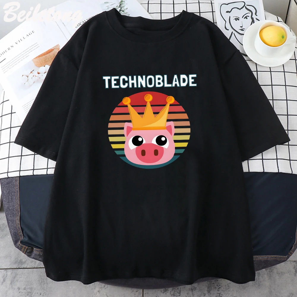 Футболка Technoblade Never Dies в стиле ретро, хлопковая Летняя Повседневная футболка с коротким рукавом, с принтом Dream SMP World Game, унисекс, с якорем
Футболка Technoblade Never Dies в стиле ретро, хлопковая Летняя Повседневная футболка с коротким рукавом, с принтом Dream SMP World Game, унисекс, с якорем