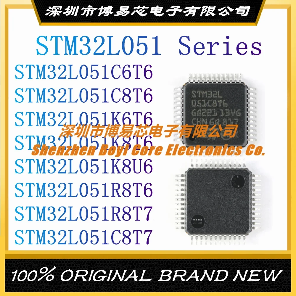 

STM32L051C6T6 STM32L051C8T6 STM32L051K6T6 STM32L051K8T6 STM32L051K8U6 STM32L051R8T6 STM32L051R8T7 STM32L051C8T7 New MCU LQFP 48