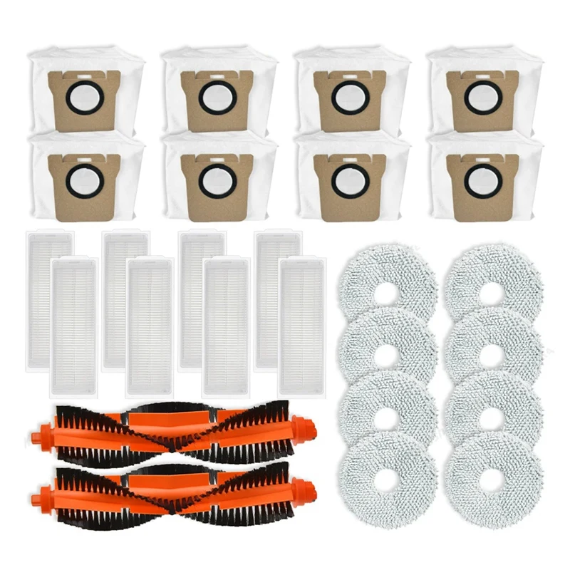 Roller Main Brush Hepa Filter Mop Cloth Dust Bag For Xiaomi Mijia M30 Pro C107 Vacuum Spare Parts Accessories
Roller Main Brush Hepa Filter Mop Cloth Dust Bag For Xiaomi Mijia M30 Pro C107 Vacuum Spare Parts Accessories