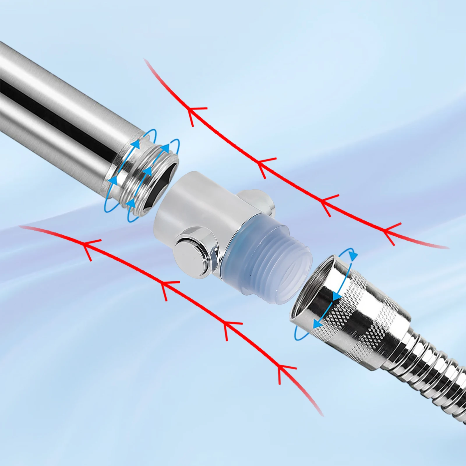 Flow Water Stop Valve One-Button Pause Water Controller 38° Sprayer Pipe Flow Water Stop Water-saving Valve Or Pressure Reducer
Flow Water Stop Valve One-Button Pause Water Controller 38° Sprayer Pipe Flow Water Stop Water-saving Valve Or Pressure Reducer