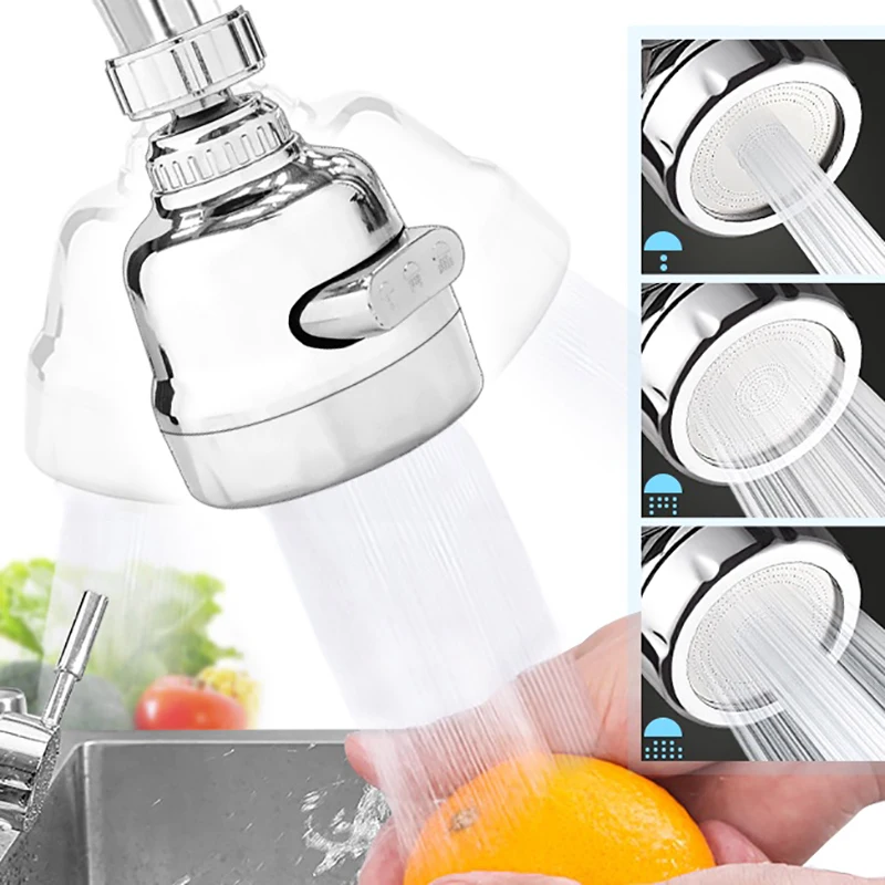 Kitchen Faucet 3 Mode Faucet 360 Degree Rotation Filter Extension Tube Shower Water Saving Tap Universal Kitchen Accessories
Kitchen Faucet 3 Mode Faucet 360 Degree Rotation Filter Extension Tube Shower Water Saving Tap Universal Kitchen Accessories