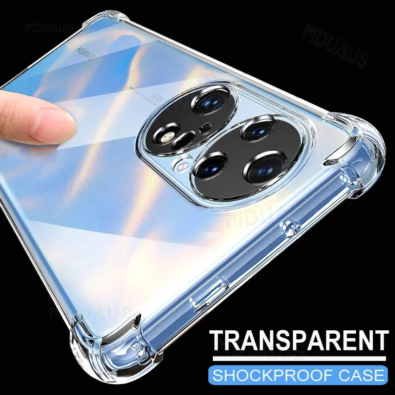 

Transparent Shockproof Case For Huawei P30 P40 Lite E P50 P smart S Z Protective shell Mate 20 30 40 50 Pro 50E 20X Back Cover