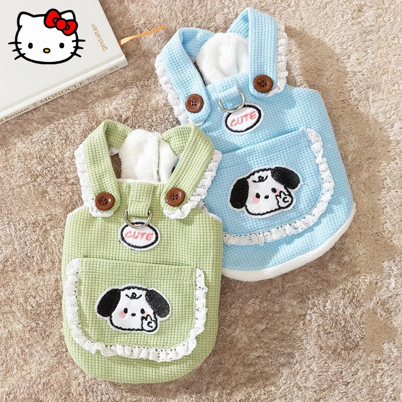 New Sanrio Pochacco Pet Clothes Kawaii Anime Autumn Cat and Dog Feet Warm Vest Pet Anti shedding Thin Clothing Accessories Gift
New Sanrio Pochacco Pet Clothes Kawaii Anime Autumn Cat and Dog Feet Warm Vest Pet Anti shedding Thin Clothing Accessories Gift