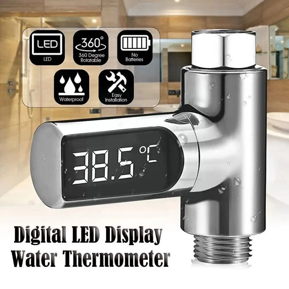 Home LED Digital Bath Shower Faucets Water Thermometer Temperature Meter Tub Electricity Water Hot Temperature Monitor Bath A1X5
Home LED Digital Bath Shower Faucets Water Thermometer Temperature Meter Tub Electricity Water Hot Temperature Monitor Bath A1X5
