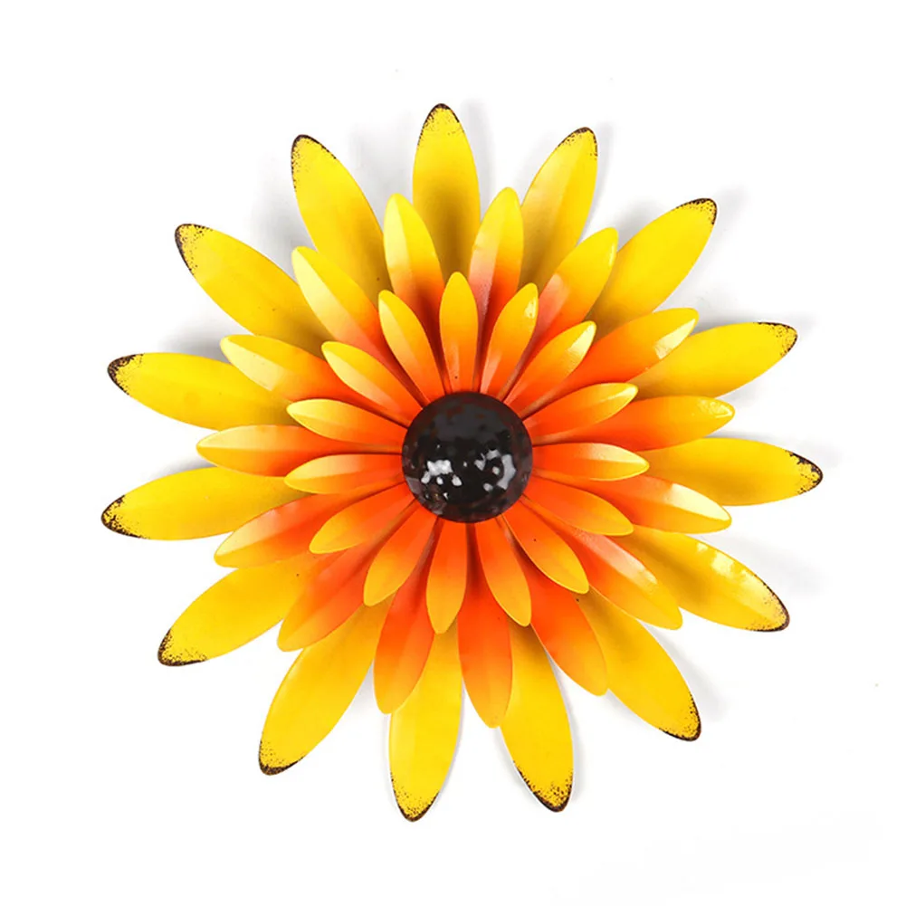Wall Hanging Wrought Iron Flower Sun Flower Decoration Indoor Outdoor Ornament Porch Wall Garden Yard Sun Flower Crafts Art
Wall Hanging Wrought Iron Flower Sun Flower Decoration Indoor Outdoor Ornament Porch Wall Garden Yard Sun Flower Crafts Art