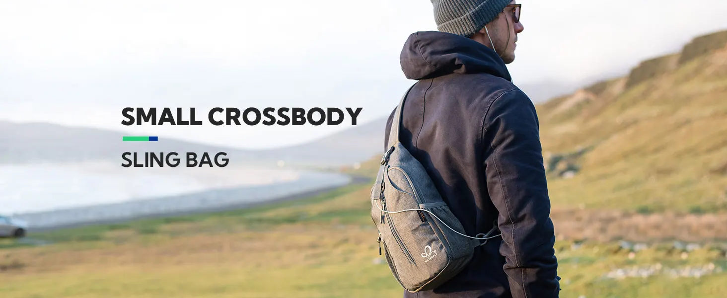WATERFLY Sling Bag Chest Pack Shoulder Crossbody Sling Backpack For Women Men Travel Hiking Chest Bag Daypack WATERFLY Sling Bag Chest Pack Shoulder Crossbody Sling Backpack For Women Men Travel Hiking Chest Bag Daypack