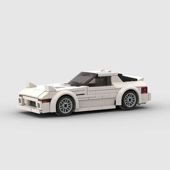 Carros de Corrida Velocidade dos Campeões: Brinquedos de Construção Criativos para Meninos 8 RX-7 MOC SPeed Champions Racer Cars Fast & Furious Building Blocks City Vehicle Christmas Hallowmas Gift