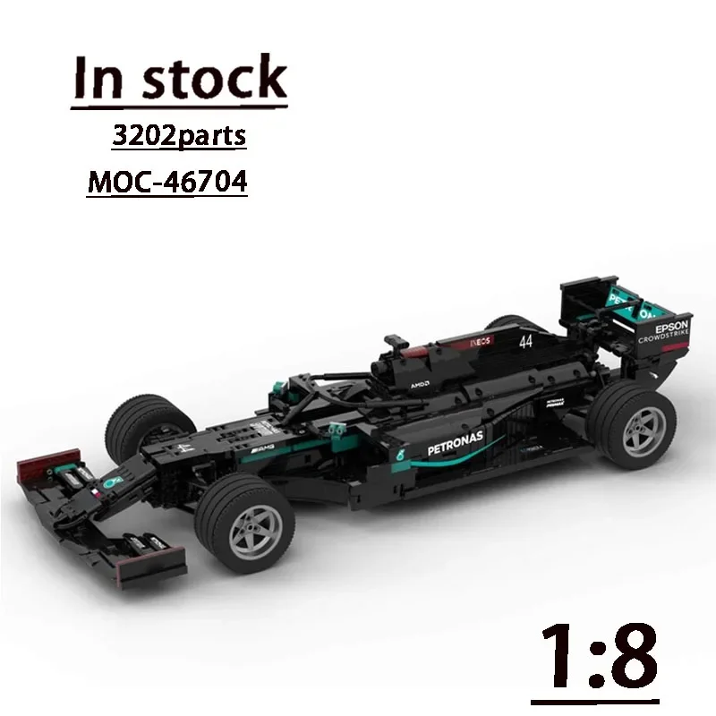 MOC-46704F1 W11 масштаб 1:8 формула сборка автомобиля строчка модель строительного блока • 2302 деталей детский строительный блок игрушка подарок
MOC-46704F1 W11 масштаб 1:8 формула сборка автомобиля строчка модель строительного блока • 2302 деталей детский строительный блок игрушка подарок