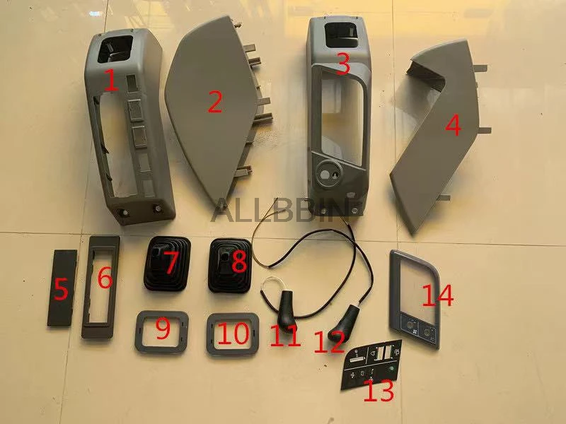 For Komatsu PC 40-7 200-7/220/270/300/360-7 excavator cab trim panel interior trim panel excavator original quality accessories
For Komatsu PC 40-7 200-7/220/270/300/360-7 excavator cab trim panel interior trim panel excavator original quality accessories
