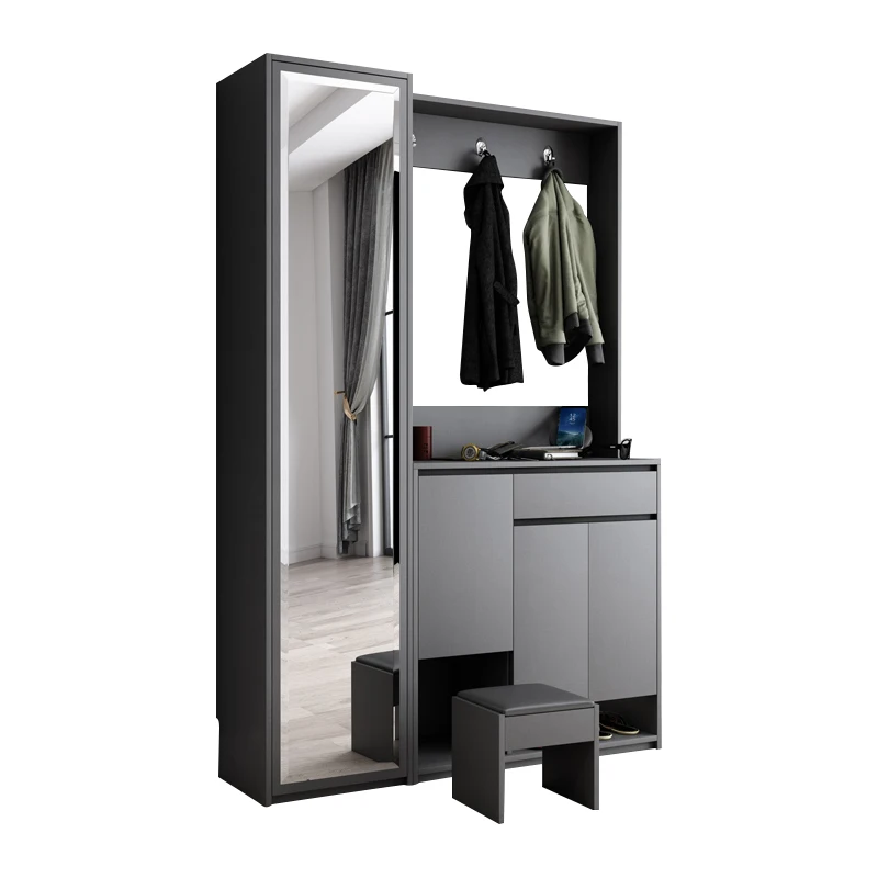 custom,Cabinet/ Modern Simple Garment and Hat Cabinet with Mirror/ Integrated Household Living Room Shoe Rack Furniture Wood Pan
custom,Cabinet/ Modern Simple Garment and Hat Cabinet with Mirror/ Integrated Household Living Room Shoe Rack Furniture Wood Pan