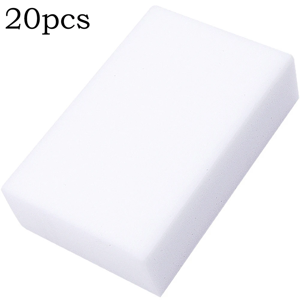 20pcs Nano Cleaning Sponge Melamine Magic White Eraser Housework Dishwashing Scrubbing Brush Stain Kitchen Accessories
20pcs Nano Cleaning Sponge Melamine Magic White Eraser Housework Dishwashing Scrubbing Brush Stain Kitchen Accessories
