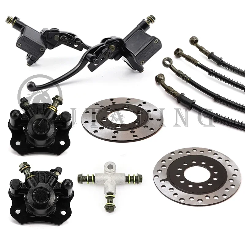 Brakes Front Pump Master Cylinder Hydraulic Brake Lever Brake Hose Line Brake Calipers For DIY ATV Buggy Go Kart Quad Bike Parts
Brakes Front Pump Master Cylinder Hydraulic Brake Lever Brake Hose Line Brake Calipers For DIY ATV Buggy Go Kart Quad Bike Parts